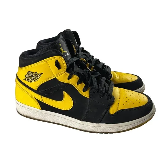 Nike Jordan 1 Retro Mid True Love Shoes Sneakers Men's 8.5