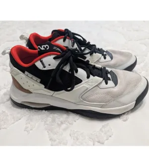 Nike Jordan Air NFH Men’s Shoes Size 10 White Red Black – Preowned