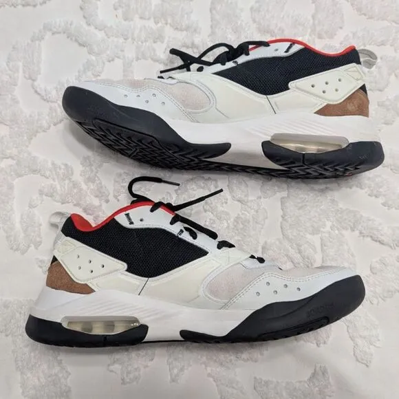 Nike Jordan Air NFH Men’s Shoes Size 10 White Red Black – Preowned