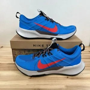 Nike Juniper Trail 2 running hiking shoes Mens 12 Light photo blue plum red