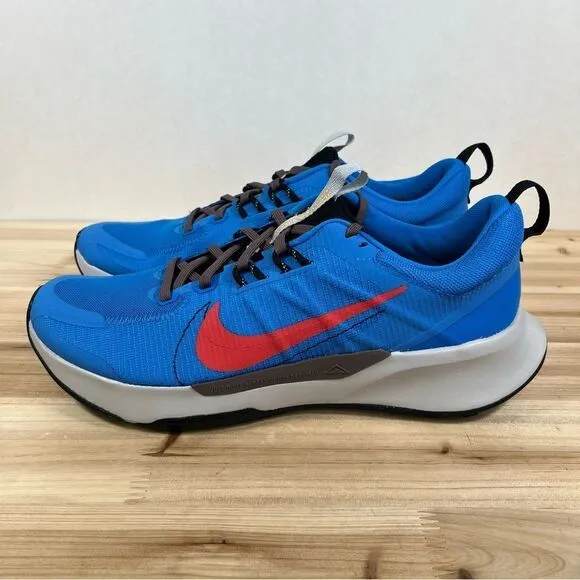 Nike Juniper Trail 2 running hiking shoes Mens 12 Light photo blue plum red