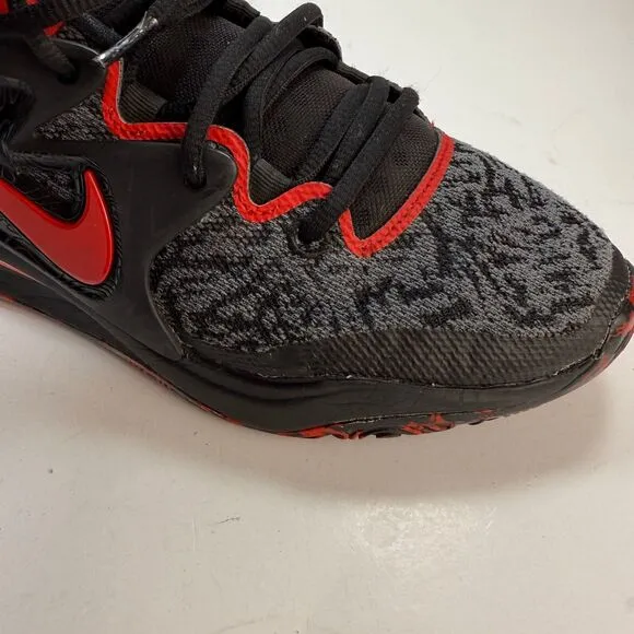 Nike KD 15 Sneakers Mens Size 9 Black University Red Kevin Durant React Shoes