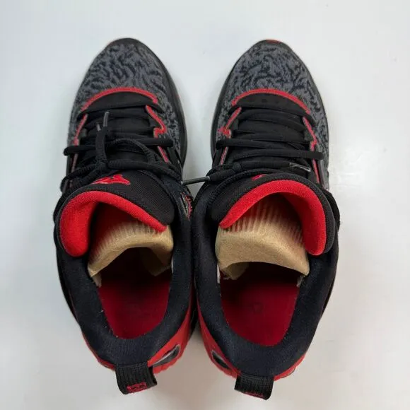 Nike KD 15 Sneakers Mens Size 9 Black University Red Kevin Durant React Shoes