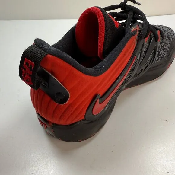 Nike KD 15 Sneakers Mens Size 9 Black University Red Kevin Durant React Shoes
