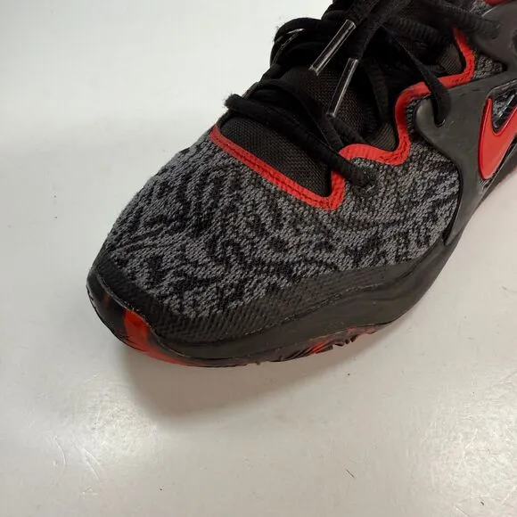 Nike KD 15 Sneakers Mens Size 9 Black University Red Kevin Durant React Shoes