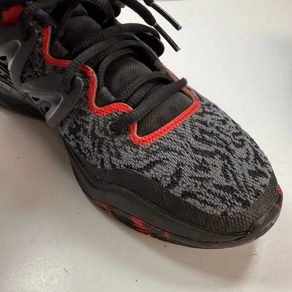 Nike KD 15 Sneakers Mens Size 9 Black University Red Kevin Durant React Shoes