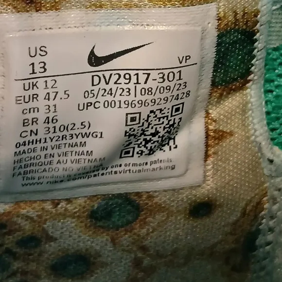 Nike KD 16 &quot;Wanda&quot; Mint Foam Basketball Shoes Men's Size 13