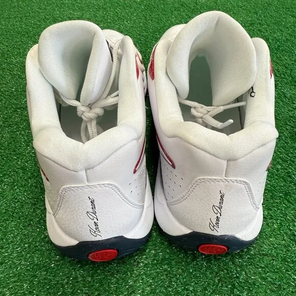 Nike KD 17 Low Mens Basketball Shoes White FJ9487-101 VNDS Sz 15