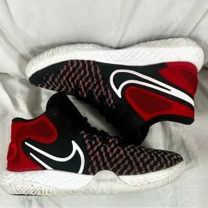 Nike KD Trey 5 VIII Mens Size 8 Black Red White Basketball Shoes Sneakers Sporty