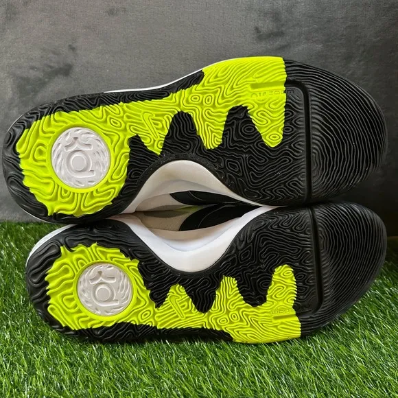 Nike KD Trey 5 X Basketball Shoes Black Neon Green Athletic Sneakers Mens 13