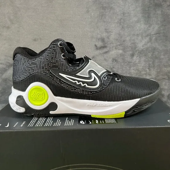 Nike KD Trey 5 X Basketball Shoes Black Neon Green Athletic Sneakers Mens 13