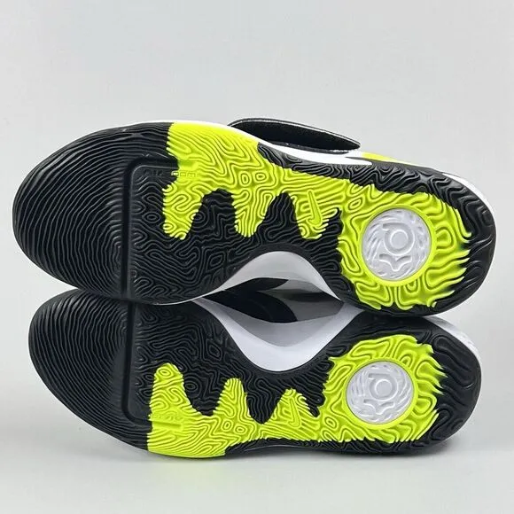 Nike KD Trey 5 X Black White Volt DD9538-007 Basketball Shoes Men's Size 14