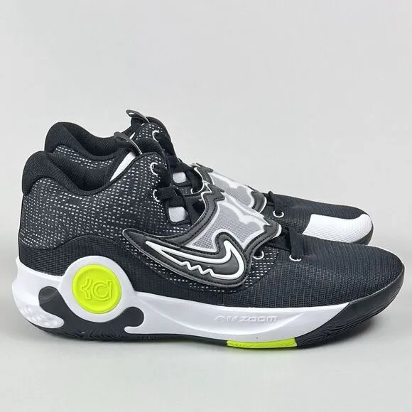 Nike KD Trey 5 X Black White Volt DD9538-007 Basketball Shoes Men's Size 14