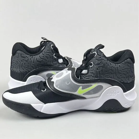 Nike KD Trey 5 X Black White Volt DD9538-007 Basketball Shoes Men's Size 14