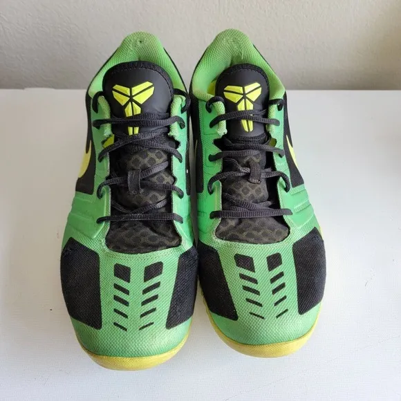Nike Kobe KB Mentality Black Volt-Poison Green Size 14 704942-001 Shoes Sneakers
