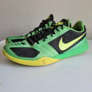 Nike Kobe KB Mentality Black Volt-Poison Green Size 14 704942-001 Shoes Sneakers