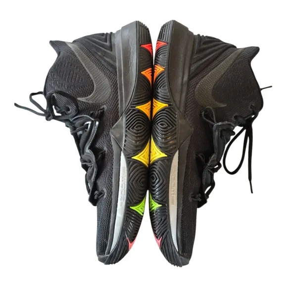 Nike Kyrie 5 Rainbow Basketball Shoes Black Size 9