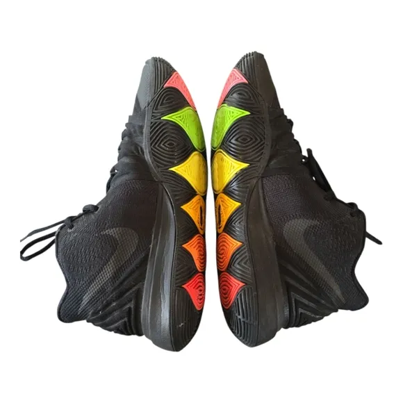 Nike Kyrie 5 Rainbow Basketball Shoes Black Size 9