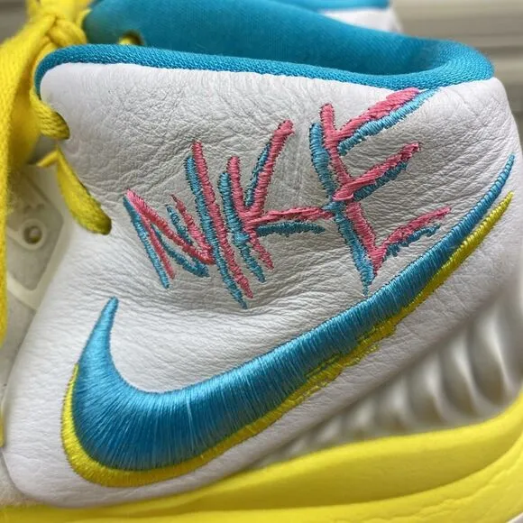 Nike Kyrie 6 NBA‎  Basketball Shoes Sneakers - Neon Graffiti Mens 9.5 BQ4630-101