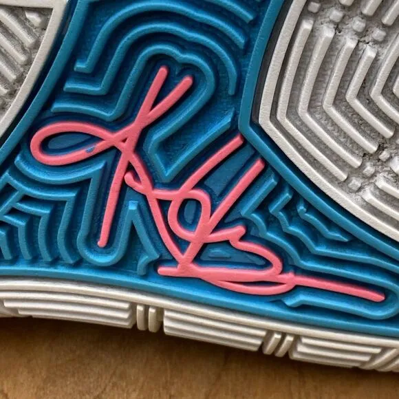 Nike Kyrie 6 NBA‎  Basketball Shoes Sneakers - Neon Graffiti Mens 9.5 BQ4630-101