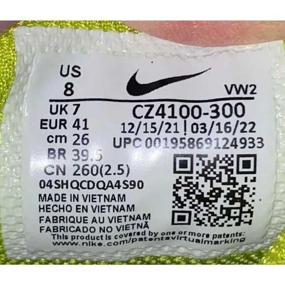 Nike Kyrie Flytrap 5 Ocean Cube womens Sz 8 style #CZ4100-300 Basketball Shoes