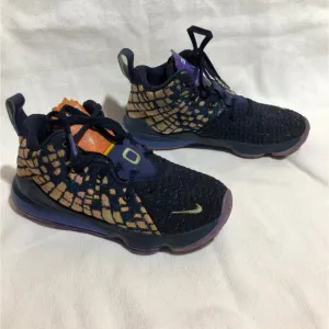 Nike LeBron 17 Monstars Sneakers Shoes Size 1Y