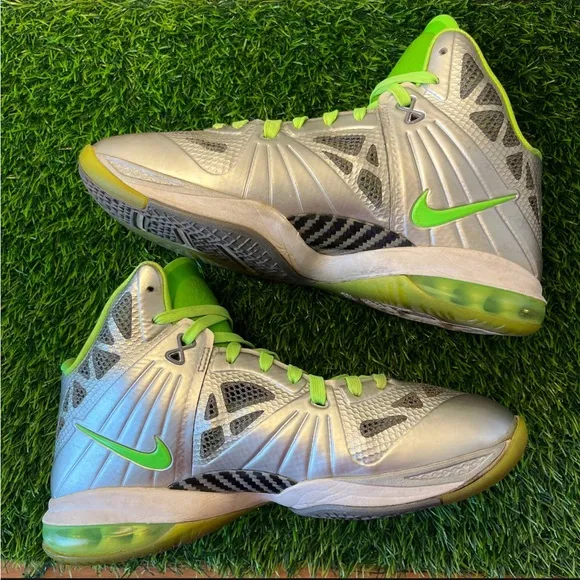 Nike LeBron 8 VIII P.S. Dunkman 2011 Silver Green
