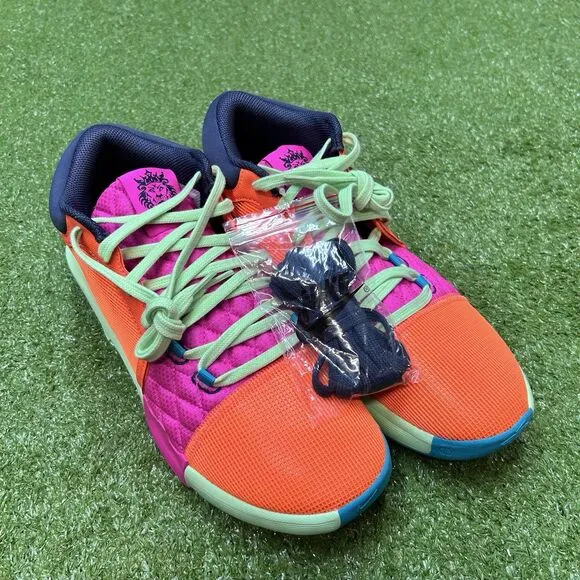 Nike Lebron Witness 8 FB2239-800 Orange Fuchsia Green Blue Men's Size 10.5 NWB