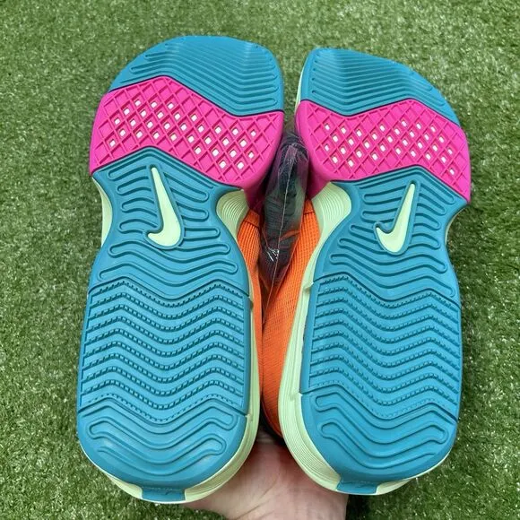 Nike Lebron Witness 8 FB2239-800 Orange Fuchsia Green Blue Men's Size 10.5 NWB