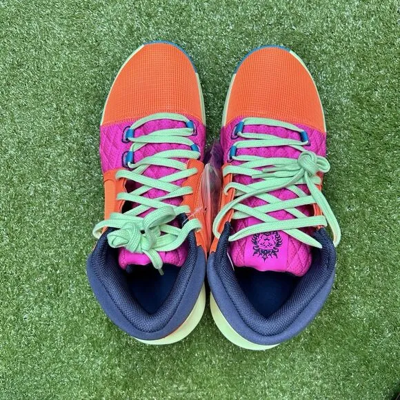 Nike Lebron Witness 8 FB2239-800 Orange Fuchsia Green Blue Men's Size 10.5 NWB