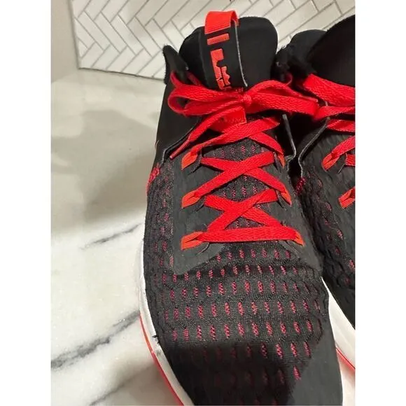 Nike LeBron Witness 5 Basketball Shoes Black Red Sneakers CQ9380-005 Mens 13