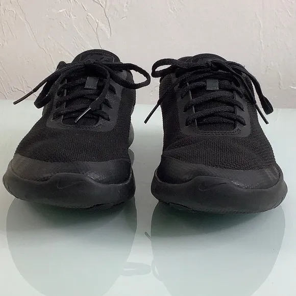 Nike Men Flex Experience RN 7 Black on black Running Training sneakers size 10