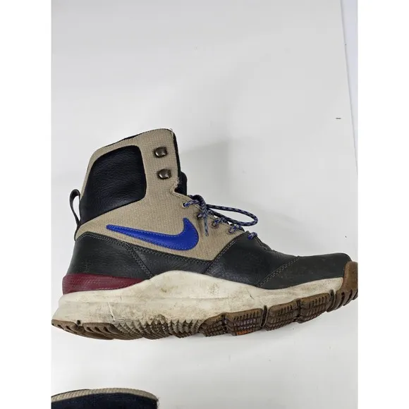 Nike Mens ACG Stasis 616192-201 Multicolored Hiking Shoes Lace Up Mid Top Size 9