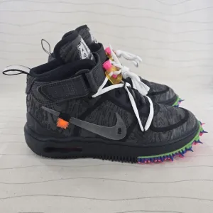 Nike Mens Air Force 1 x Off-White Black Multicolor Shoes DO6290-001 Size 6.5