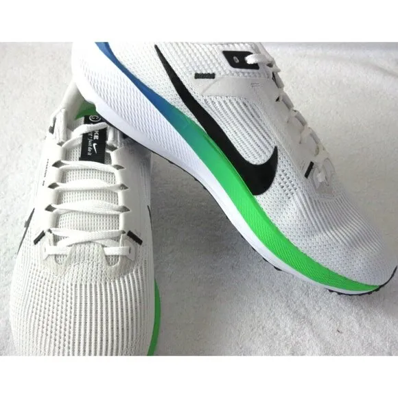 Nike Men's Air Zoom Pegasus 40 Running Shoes Platinum Tint Black White Sizes