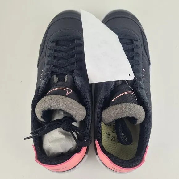 Nike Men's Drop Type Shoes Tint Sneakers Casual Black Pink