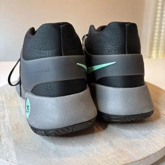 Nike Men's Kevin Durant KD Trey 5 VI Grey Green Glow Size Sneakers US Size 11.5
