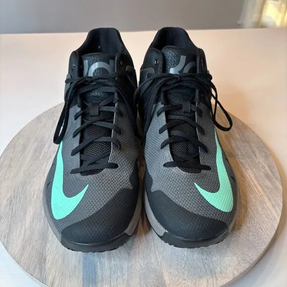Nike Men's Kevin Durant KD Trey 5 VI Grey Green Glow Size Sneakers US Size 11.5