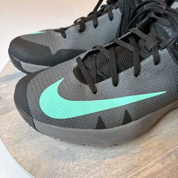 Nike Men's Kevin Durant KD Trey 5 VI Grey Green Glow Size Sneakers US Size 11.5