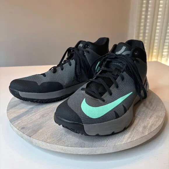 Nike Men's Kevin Durant KD Trey 5 VI Grey Green Glow Size Sneakers US Size 11.5
