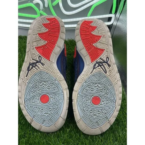 Nike Mens Kyrie‎ 6 BQ4630-402 USA Blue Basketball Shoes Sneakers Size 8.5
