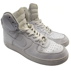 Nike Mens Shoes Size 12 White Air Force 1 Mid Triple White Athletic 315121-115