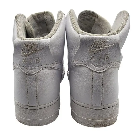 Nike Mens Shoes Size 12 White Air Force 1 Mid Triple White Athletic 315121-115
