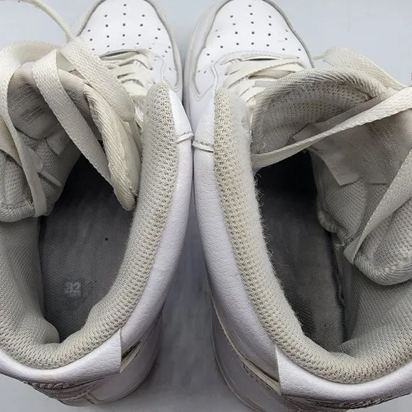 Nike Mens Shoes Size 12 White Air Force 1 Mid Triple White Athletic 315121-115