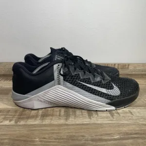 Nike Metcon 6 Training Gym Weight Lifting Sport Shoes Mens 12 Black CK9388-00