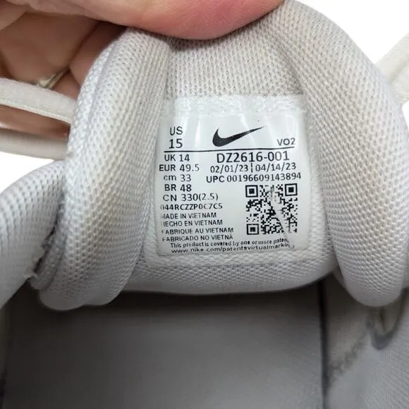 Nike Metcon 9 AMP Workout Shoes Sneakers White Size 15