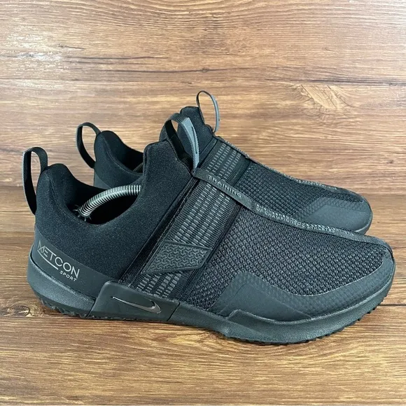 Nike Metcon Sport Training Shoes Triple Black Athletic Sneakers Men’s Size 12.5