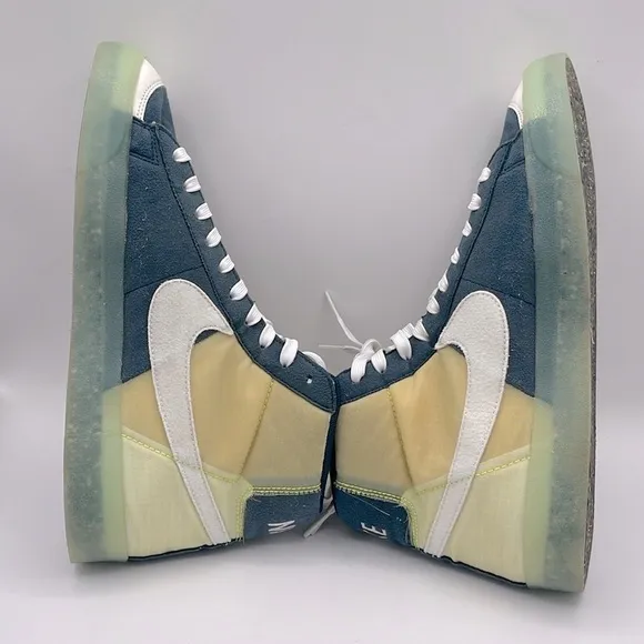 Nike Mid Blazer Sneakers in Yellow and Black Womens Size 9