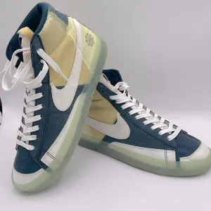 Nike Mid Blazer Sneakers in Yellow and Black Womens Size 9