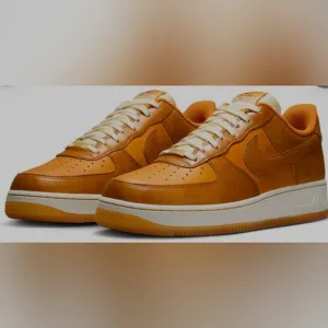Nike Orange and Cream Sneakers